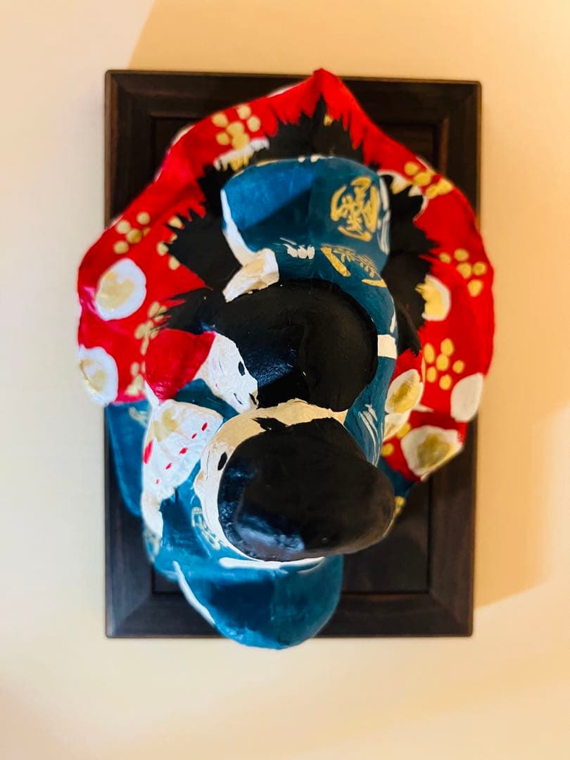 六原張子　肩寄雛　ひな人形　岩手花巻市　木製台付　希少　カップル雛　逸品　お雛様