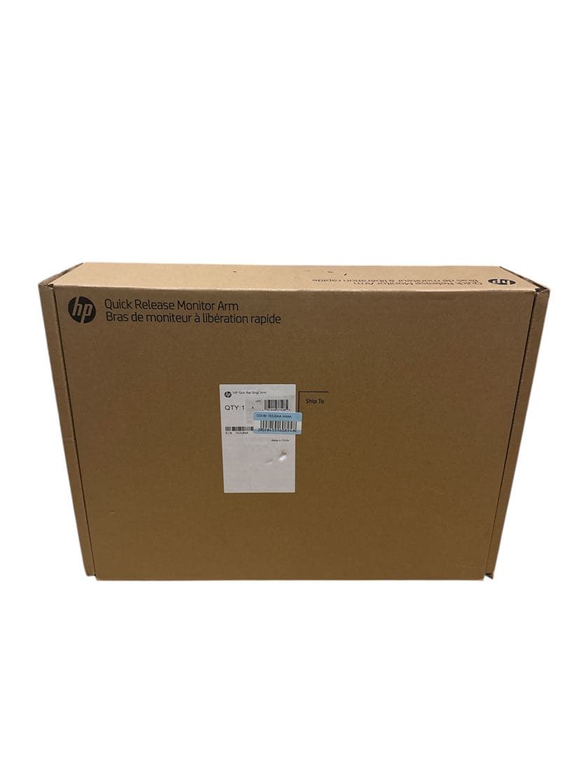 HP Quick Release モニタ―シングルアーム