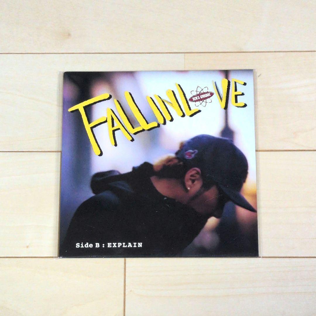 TEN'S UNIQUE FALL IN LOVE 7inch レコード