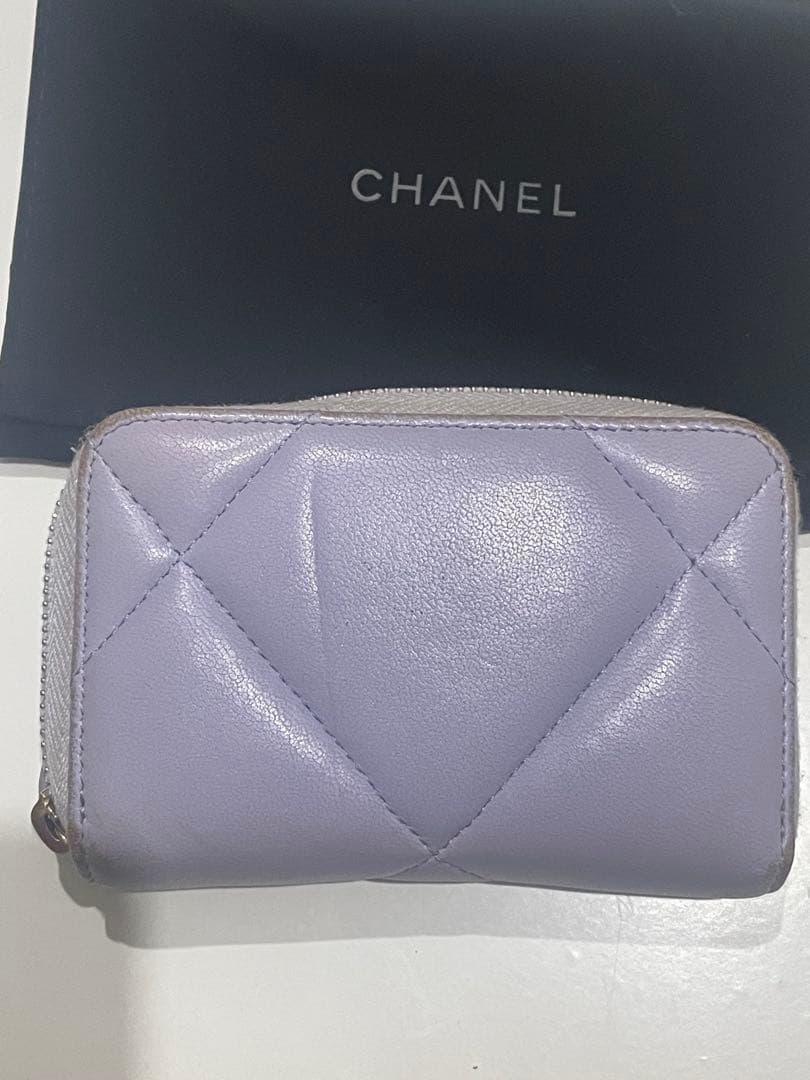 CHANEL 薄紫 ケース　カードケース