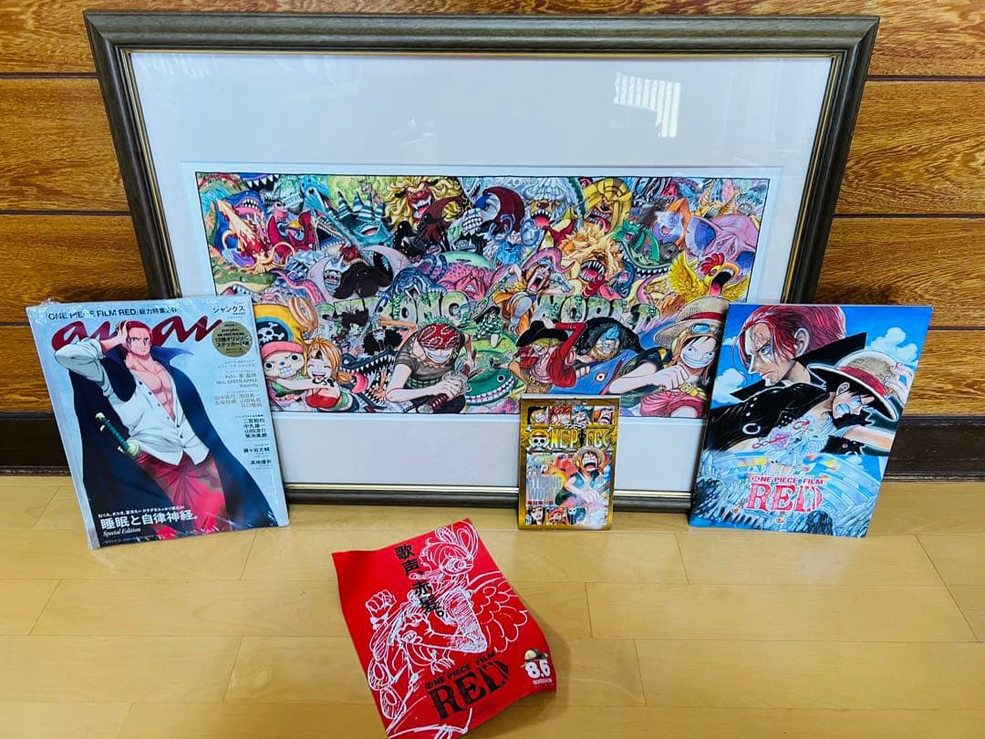 ONE PIECE劇場版STRONG WORLD 高級複製原画　RED特典セット
