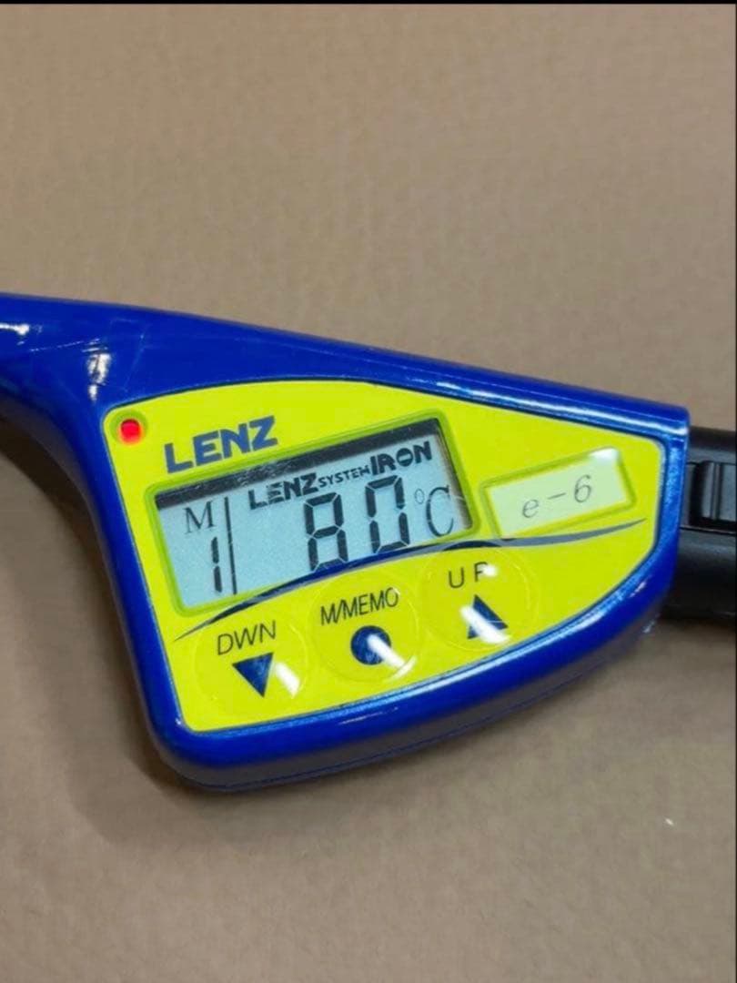 超美品　LENZ e-6レンツアイロン5角6㎜ロッド最新モデル　コード新品未使用