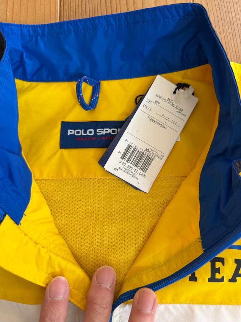SALE【新品】POLO ポロ スポーツ ラルフローレン ナイロンベストL