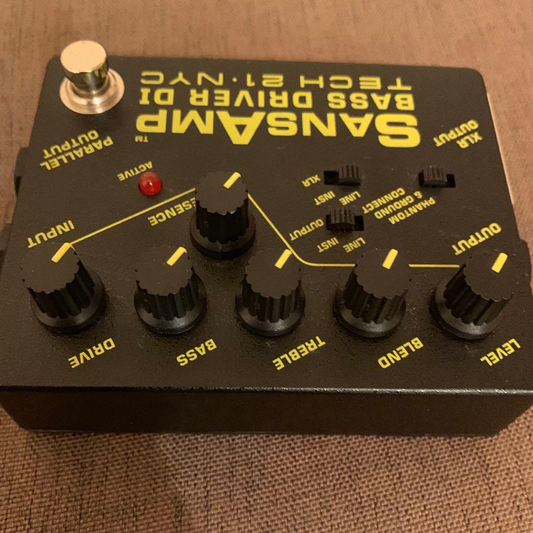 ベース TECH 21 NYC SansAmp BASS D DI