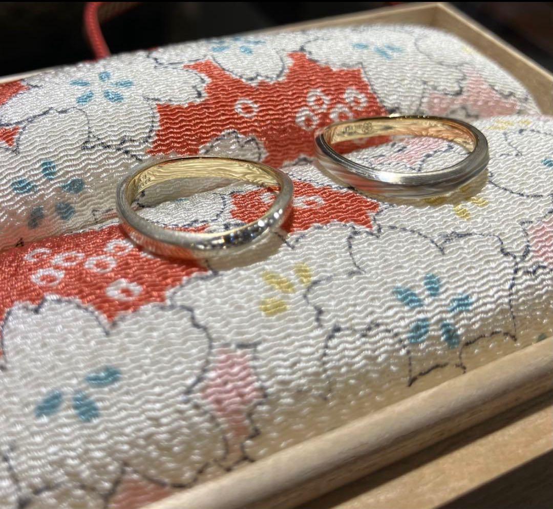 【値下げ不可】杢目金屋 リングセット 10.5号・13号