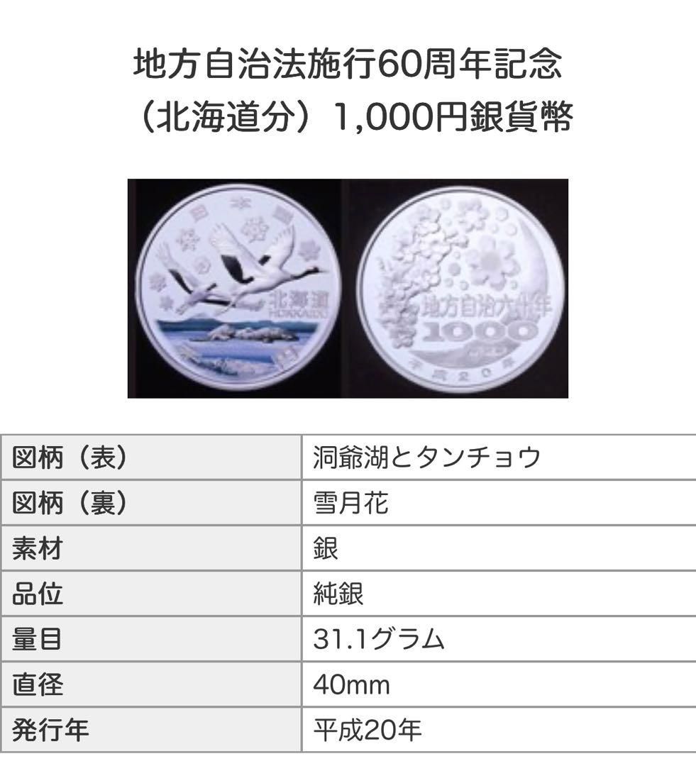 【みさりん】新品　地方自治60周年記念　栃木県・北海道
