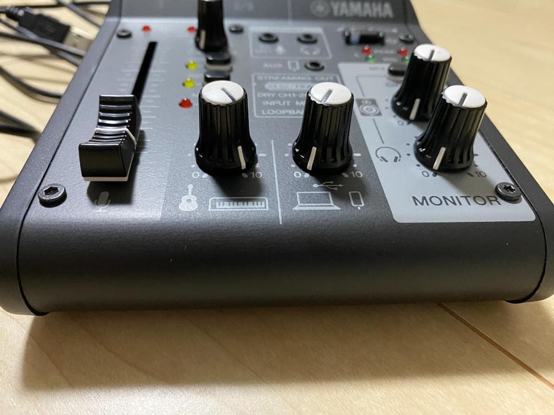 YAMAHA ヤマハ オーディオインターフェース ブラック AG03MK2 B