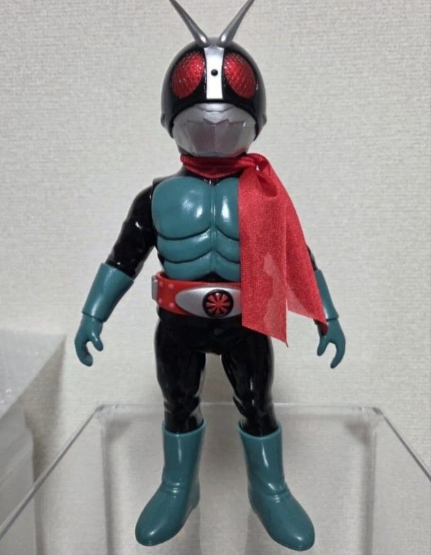 ろ*く様 東映レトロソフビコレクション 仮面ライダー旧2号（DX版）面取れソフビ