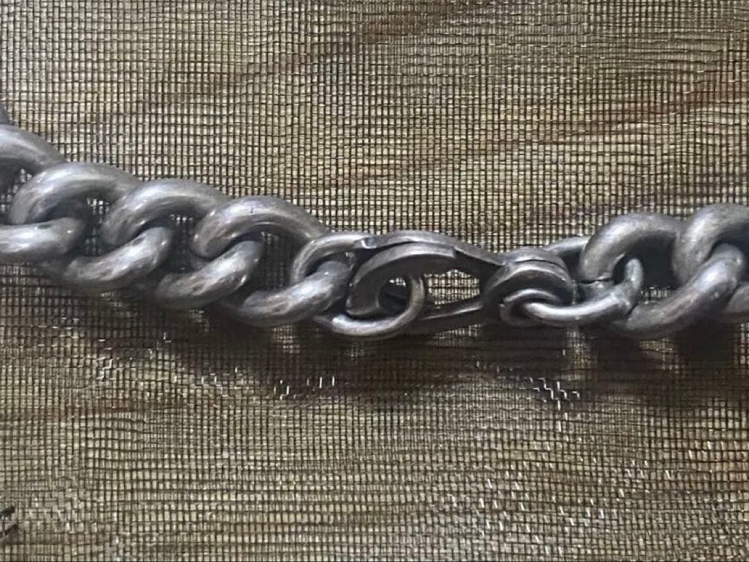 40s WW2 スウィートハートジュエリー IDブレスレット シルバー 925