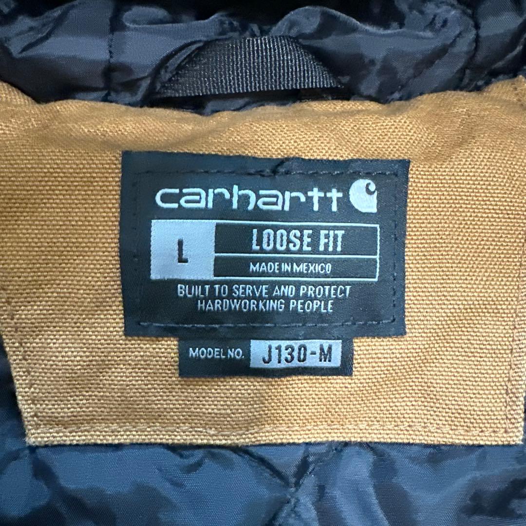 Carhartt J130 ダック ジャケット パーカー (L) カーハート