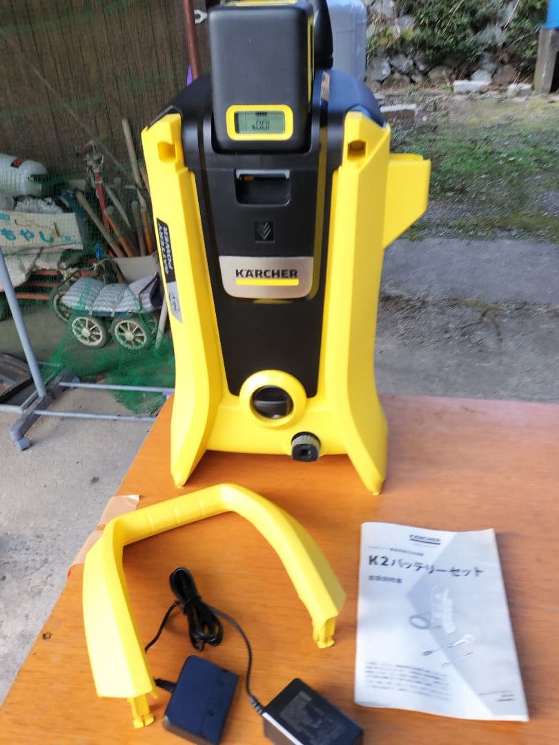 ケルヒャーK2 高圧洗浄機 36V/5.0Ahコードレスバッテリーセット+α