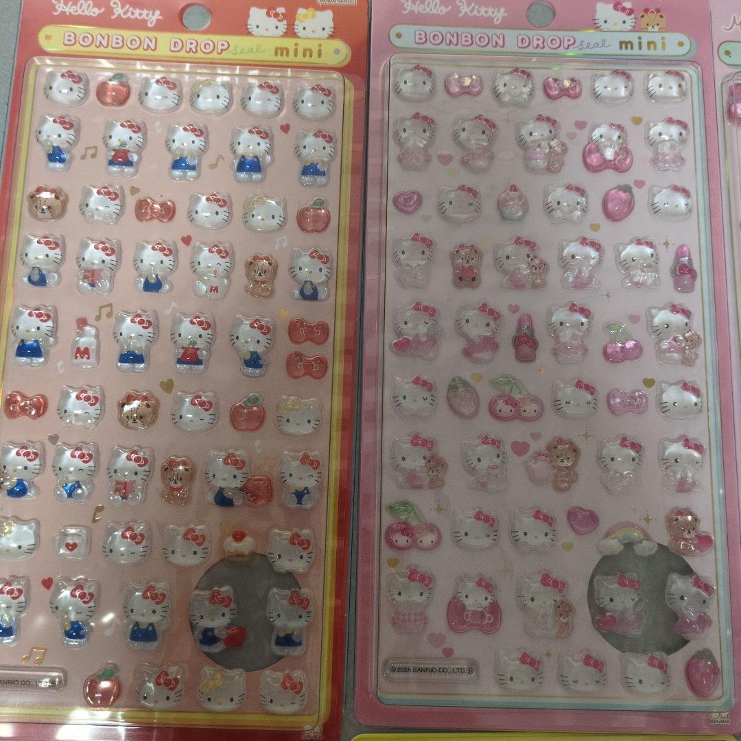 【正規品】サンリオ　ボンボンドロップシール　ミニ　8枚セット　コンビニ払い不可
