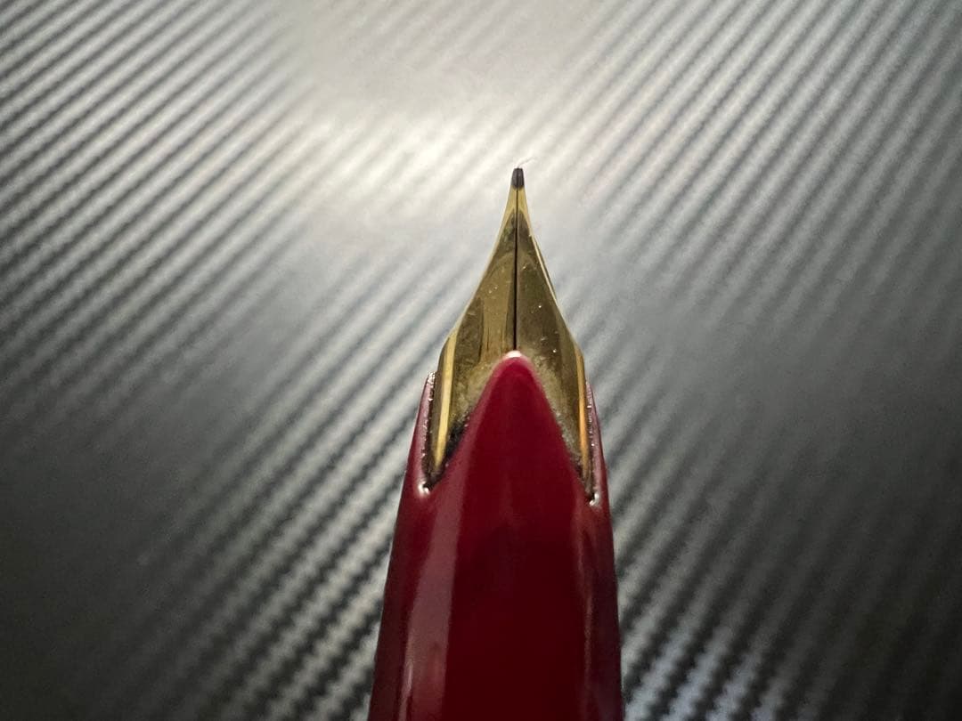 モンブラン マイスターシュテュック 14 万年筆 ボルドー EF 極細字