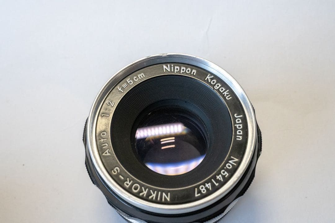 初期型 Nikon F 一眼レフカメラ Nikkor 50mm f/2
