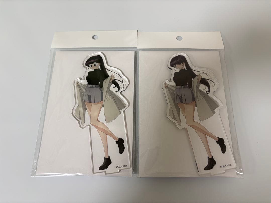 古見さんは、コミュ症です。 描き下ろしアクリルスタンド 4店セット 希少品 レア