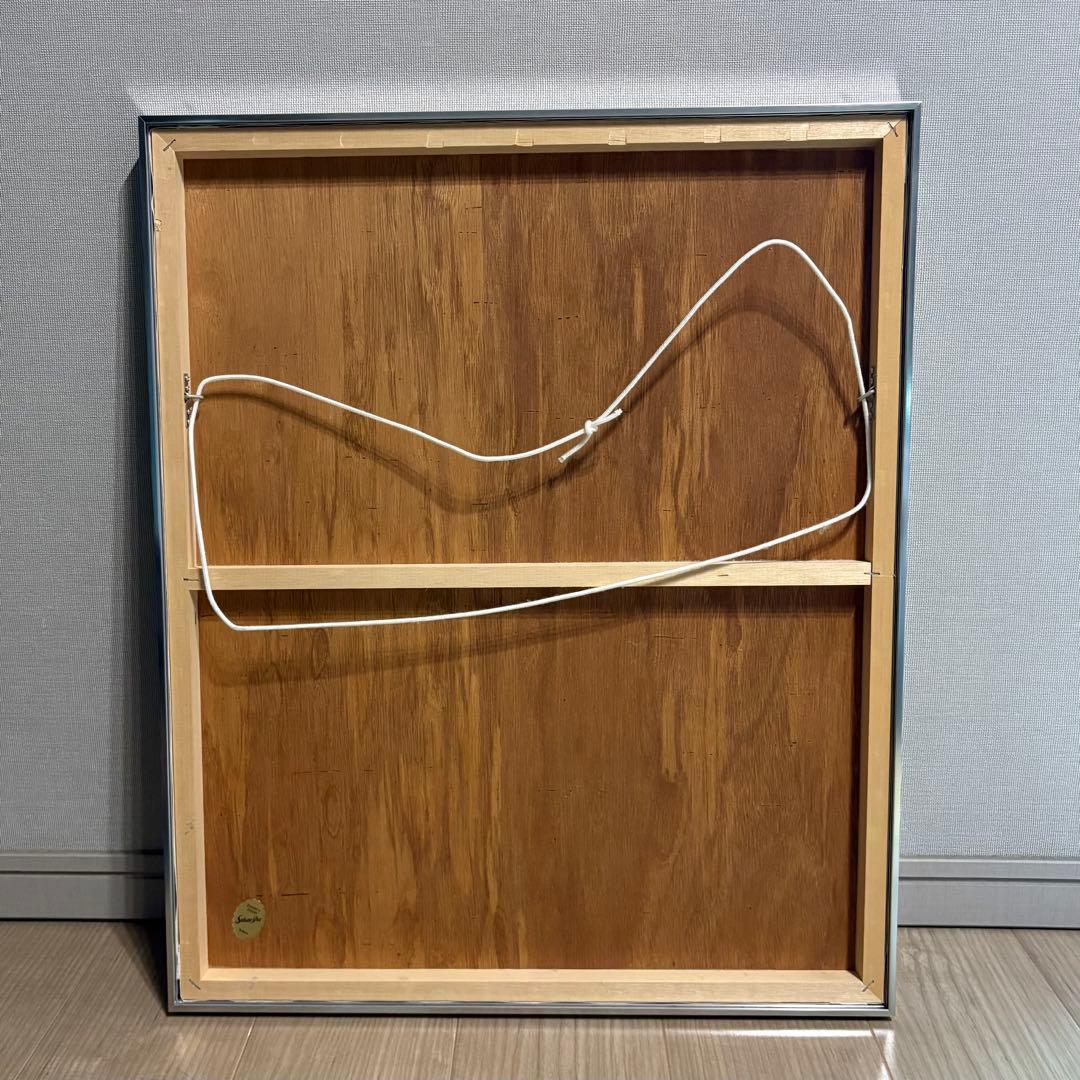 楳図かずお直筆サイン入り絵画 「屋敷」おろち