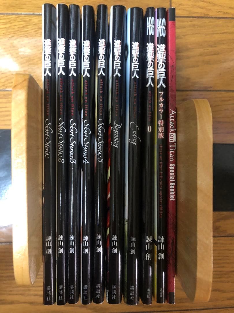 進撃の巨人 Short Stories 関連本10冊セット