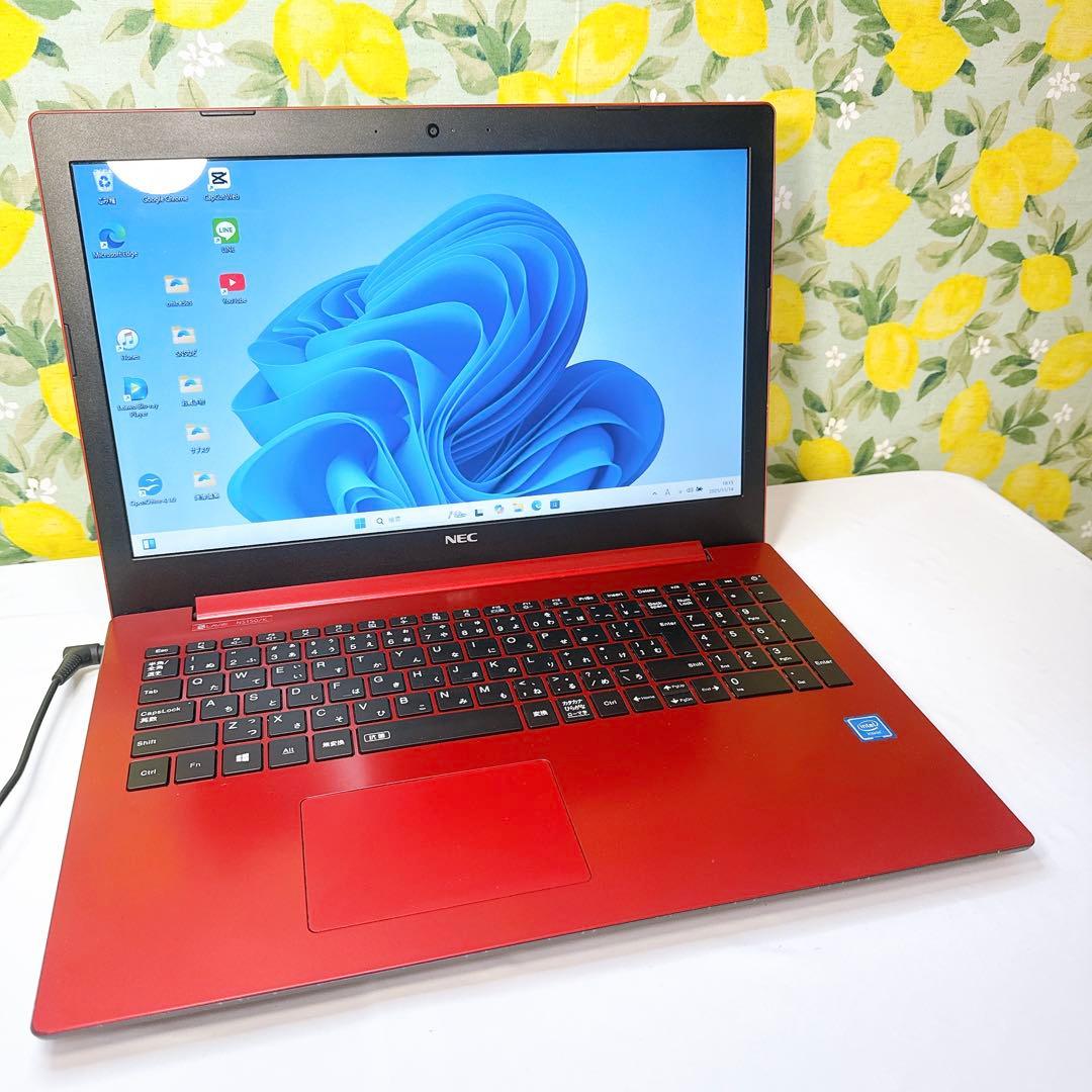 薄型美品❤️マット目な天板が可愛い✨ネットや事務にすぐ使える！設定済み❤️