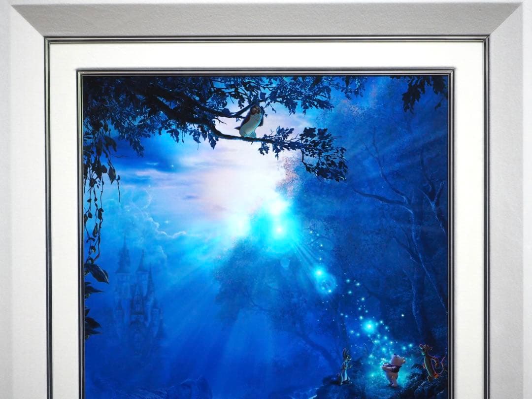 みるる■クリスチャンラッセン 版画 ウィニーザプー マジックデイ