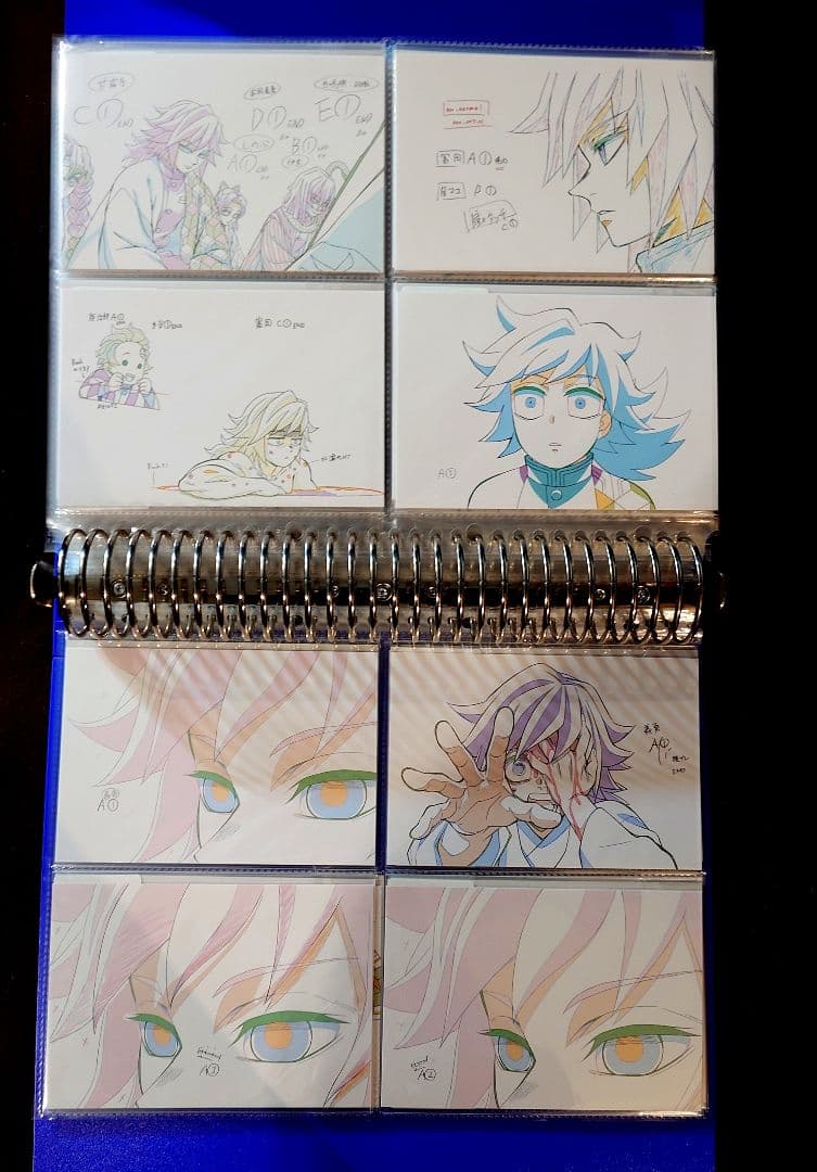 鬼滅の刃 柱展 原画ポストカード 冨岡義勇 コンプリート 151種 その他おまけ