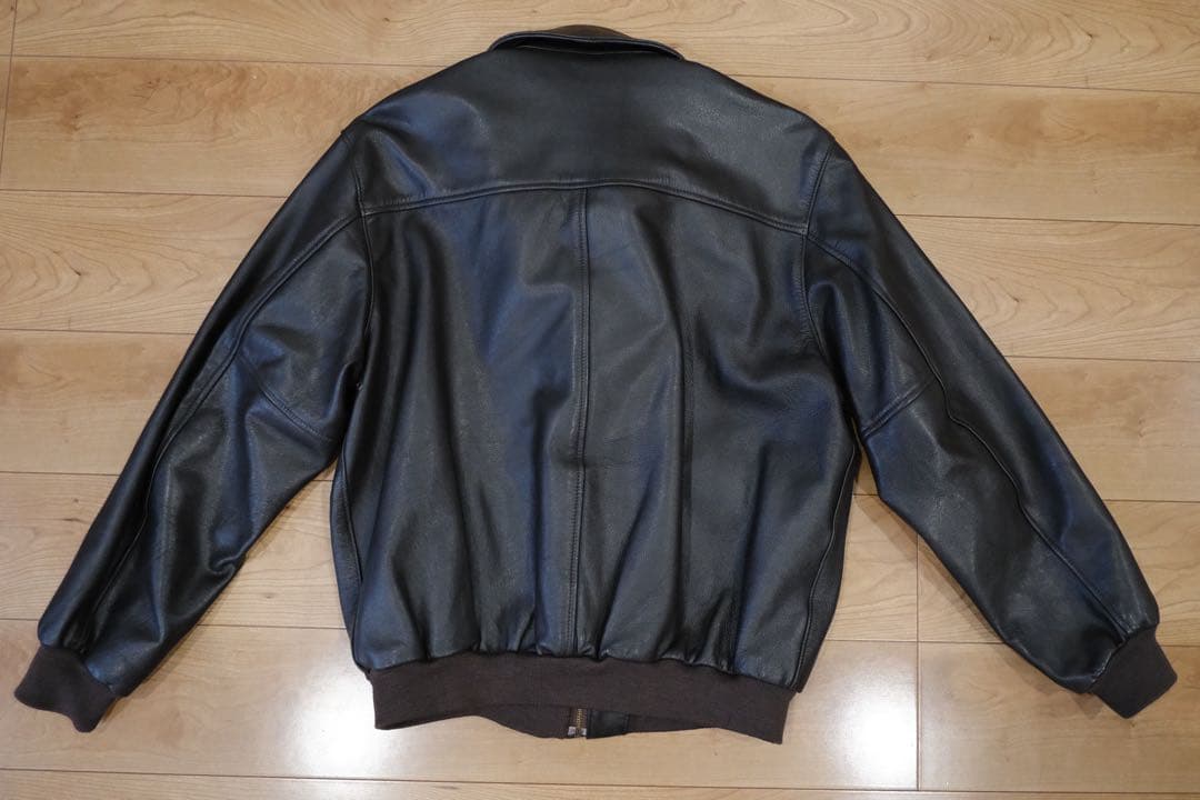 つ*じ様 【美品】L.L.Bean A-2 ゴートスキン レザージャケット エル