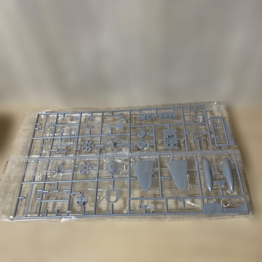 零戦52型 紫電改 スケルトン プラモデル 2点セットLn608