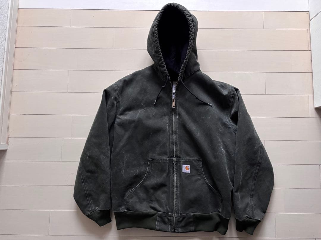 す*め様 Carhartt カーハート アクティブジャケット　モスグリーンmos