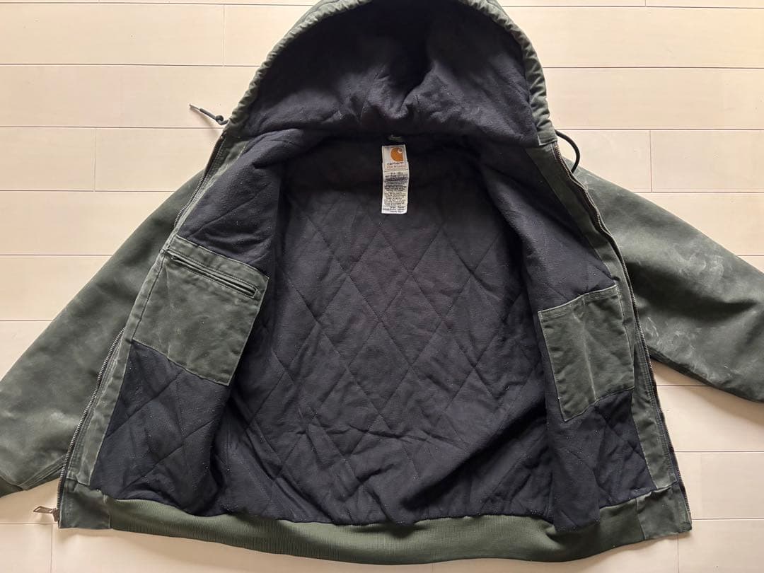 す*め様 Carhartt カーハート アクティブジャケット　モスグリーンmos