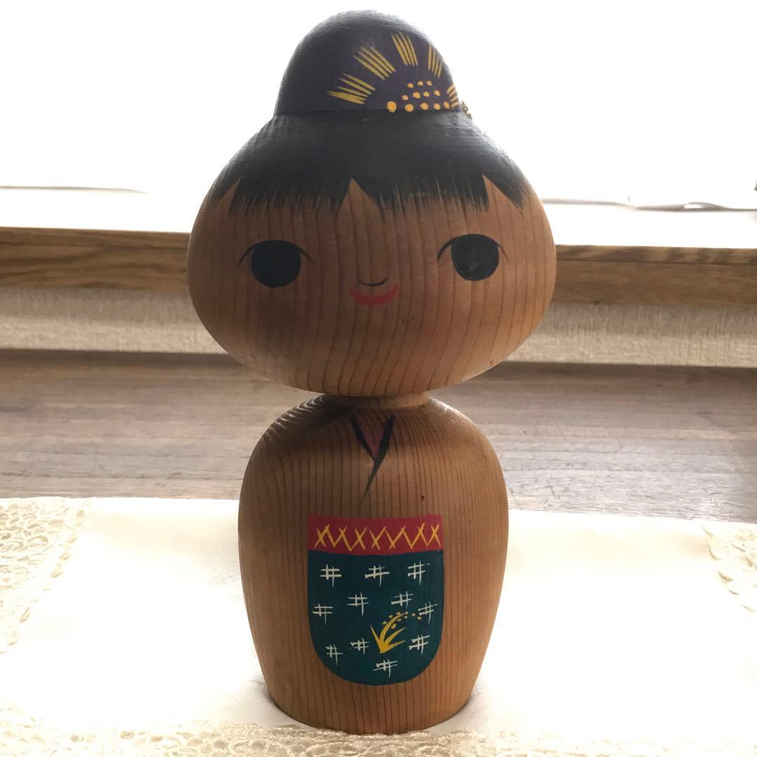 秋田銀行 アコちゃん こけし 又五郎作