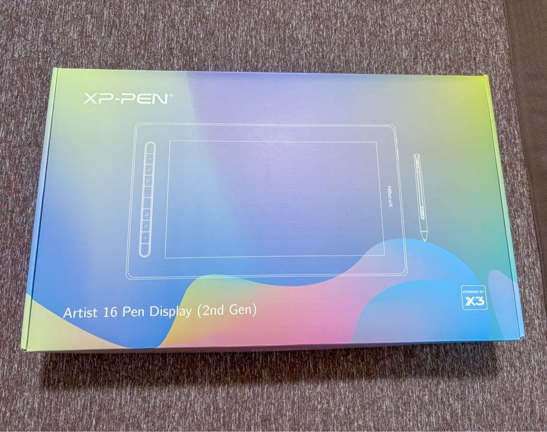 美品！XPPen Artist Pro16 (Gen2) グリーン【ケース付き】