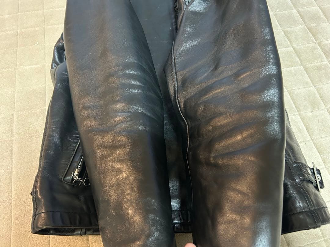 VARGA GIRL★シングルライダースジャケット★サイズ38★馬革