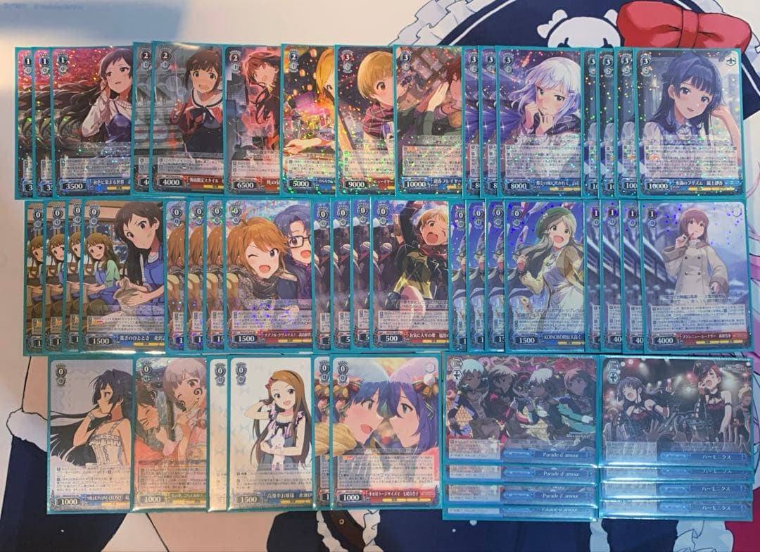 ヴァイスシュバルツ　ミリオンライブ　デッキ　パーツ多数　8門　8電源