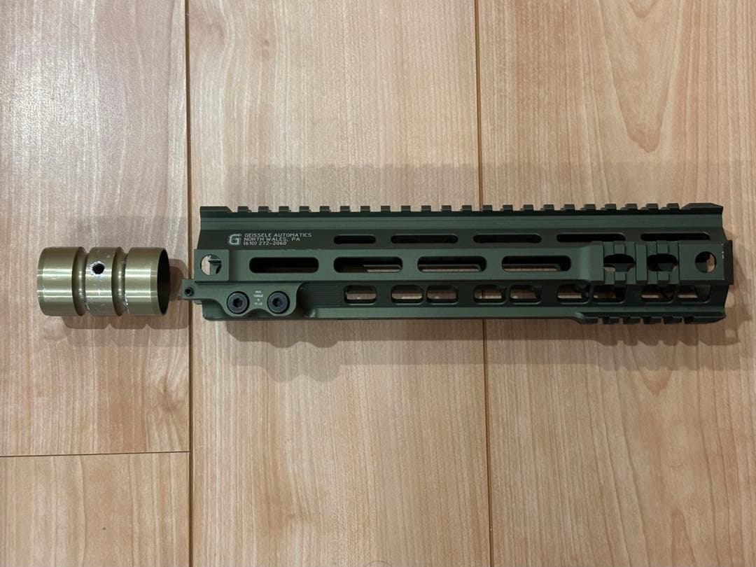 ガイズリー タイプ　mk4ハンドガード　10インチ　mwsで使用