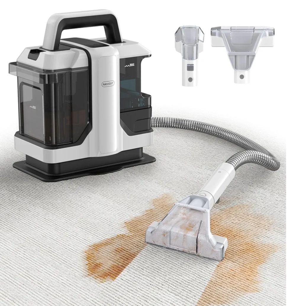 NEODIT カーペットクリーナー 14000Pa強力吸引 リンサー洗浄機