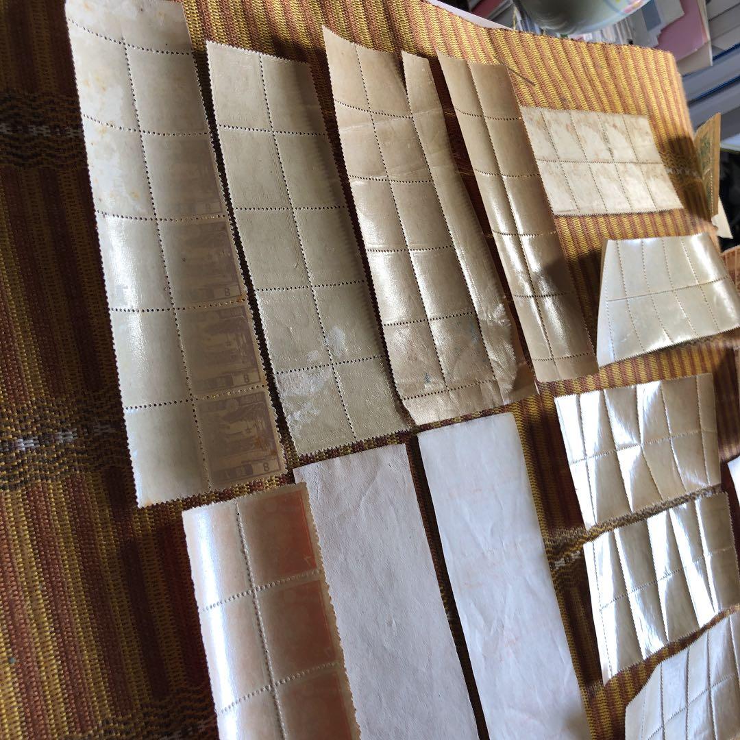 カタログ価計26,400円！昭和切手１７種各10枚ブロック　 裏糊ツヤピカ多数！