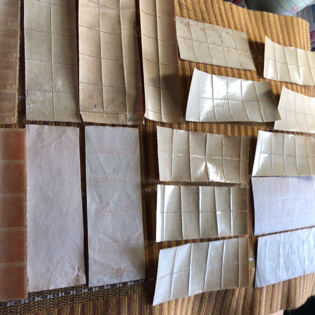 カタログ価計26,400円！昭和切手１７種各10枚ブロック　 裏糊ツヤピカ多数！