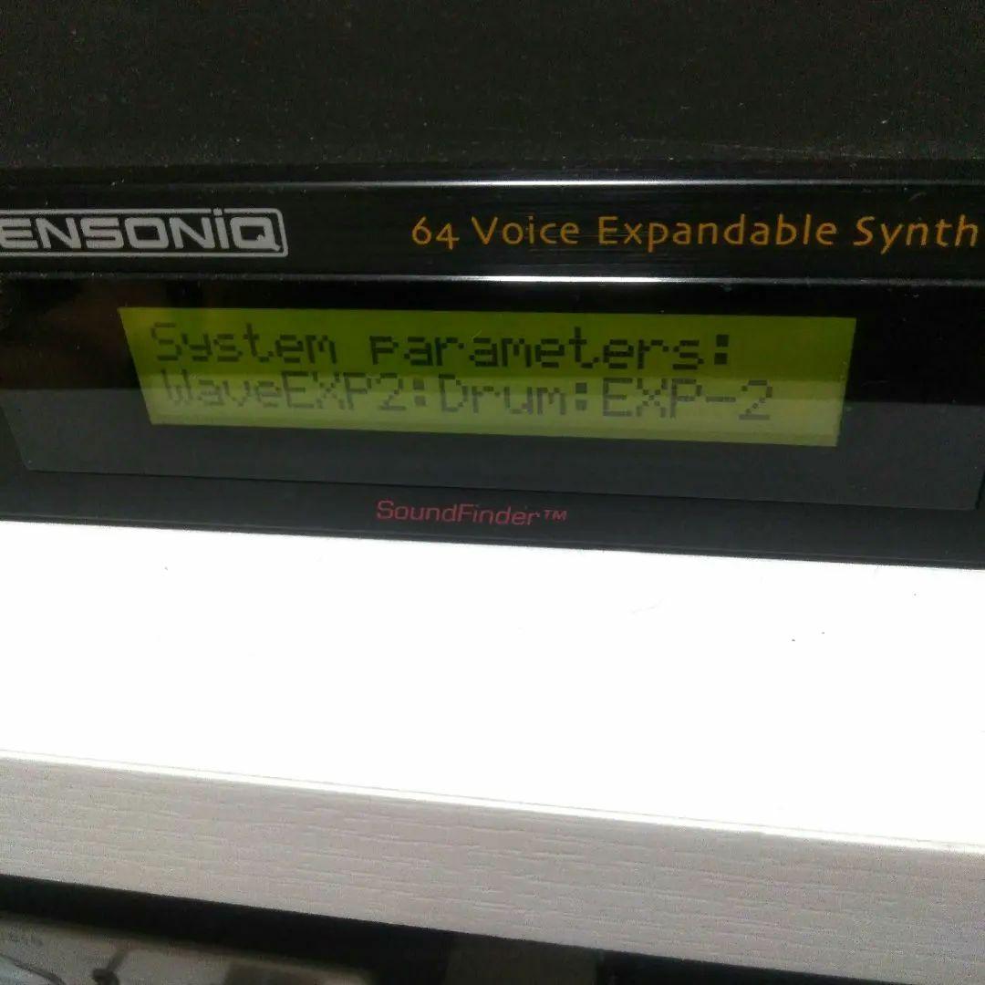 ENSONIQ MR-RACK 拡張音源2枚搭載