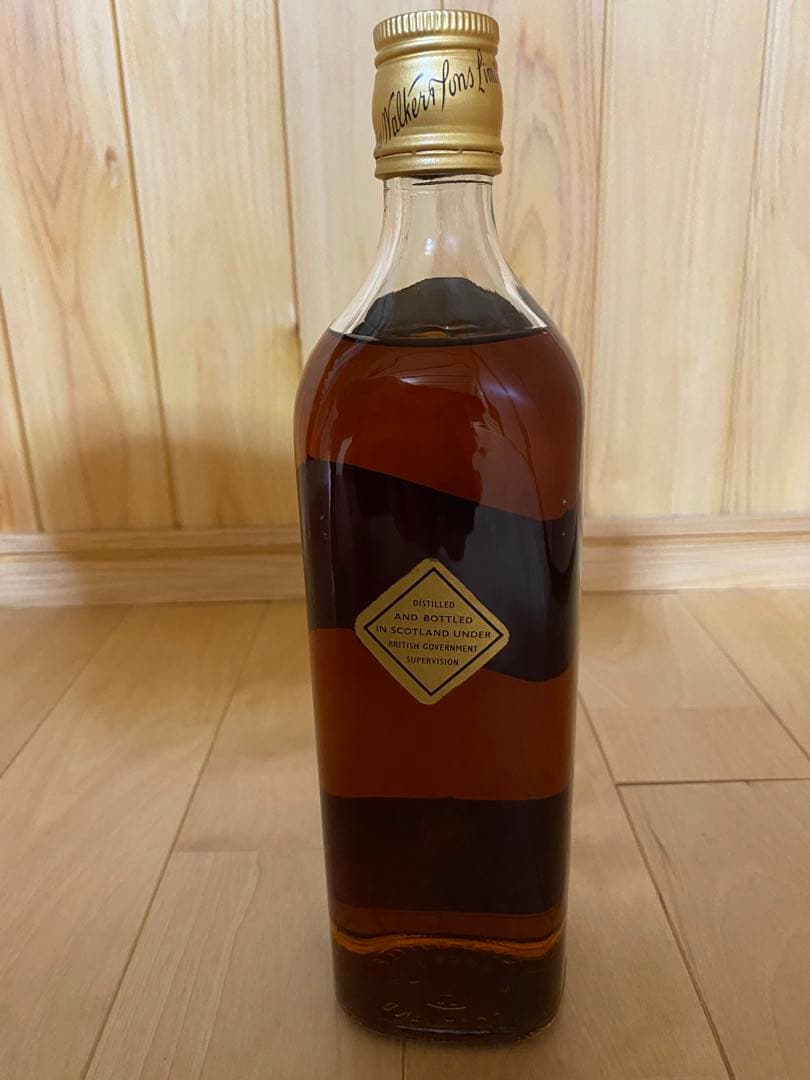 古酒 ジョニーウォーカー ブラックラベル 白金ラベル 1本