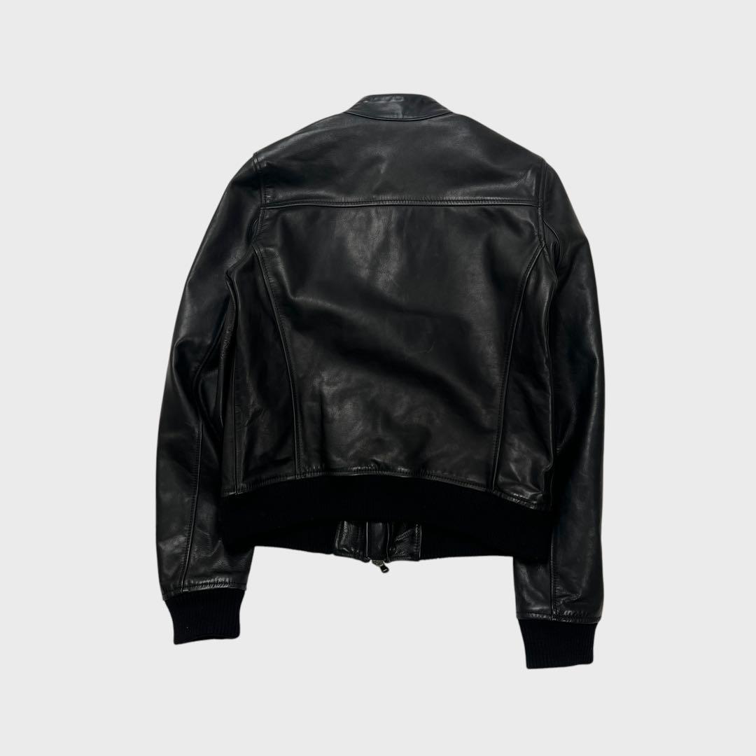 ジャケット・アウター DIESEL BLACK GOLD leather riders jacket