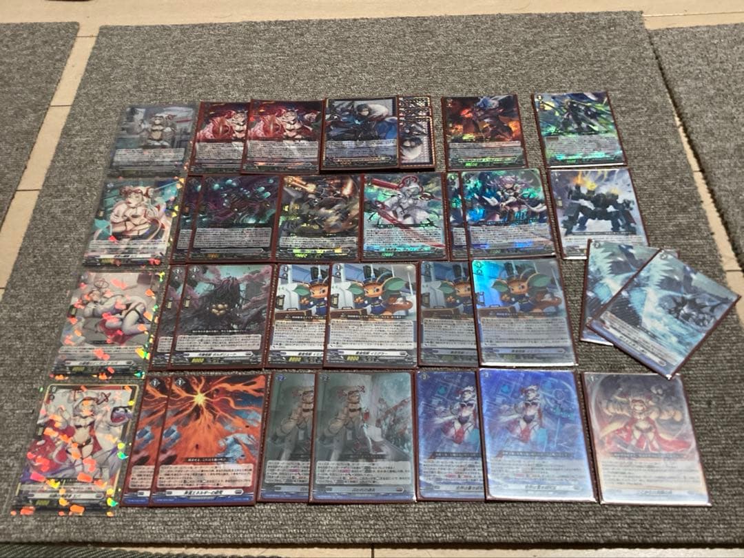 ヴァンガード 　エバ　デッキ　マグニデス　コンバイン　オブスクデイト　スリーブ付