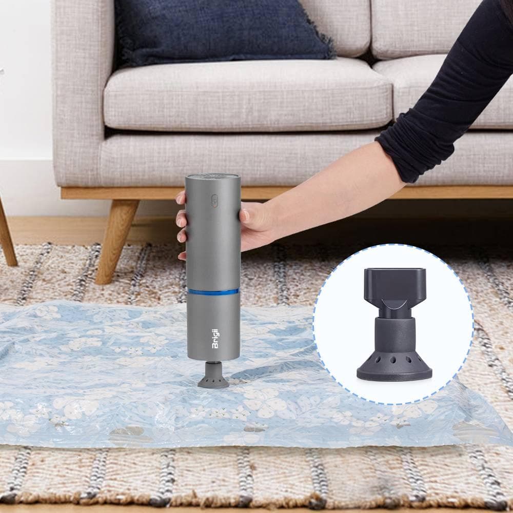 USB充電式ミニ掃除機 ハンドポンプ付き