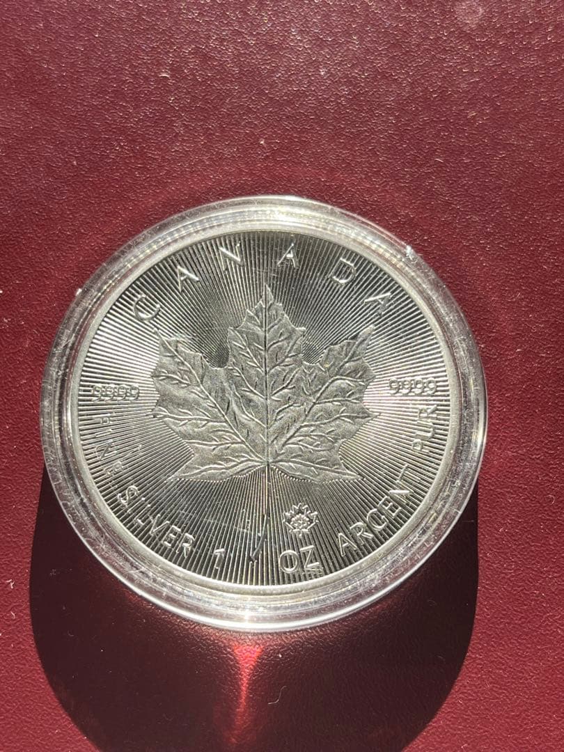 空*海様 メイプルカナダ銀貨古銭アンティーク硬貨コレクション旧貨幣レトロ整