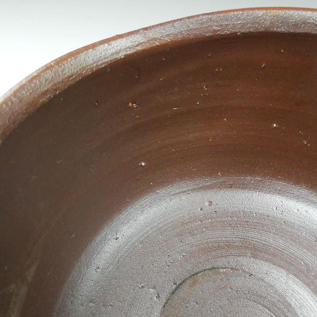 Ｔ２３２　茶碗　『備前焼』『金重陶弘(七十六代　利右衛門)造』　共箱　茶道具