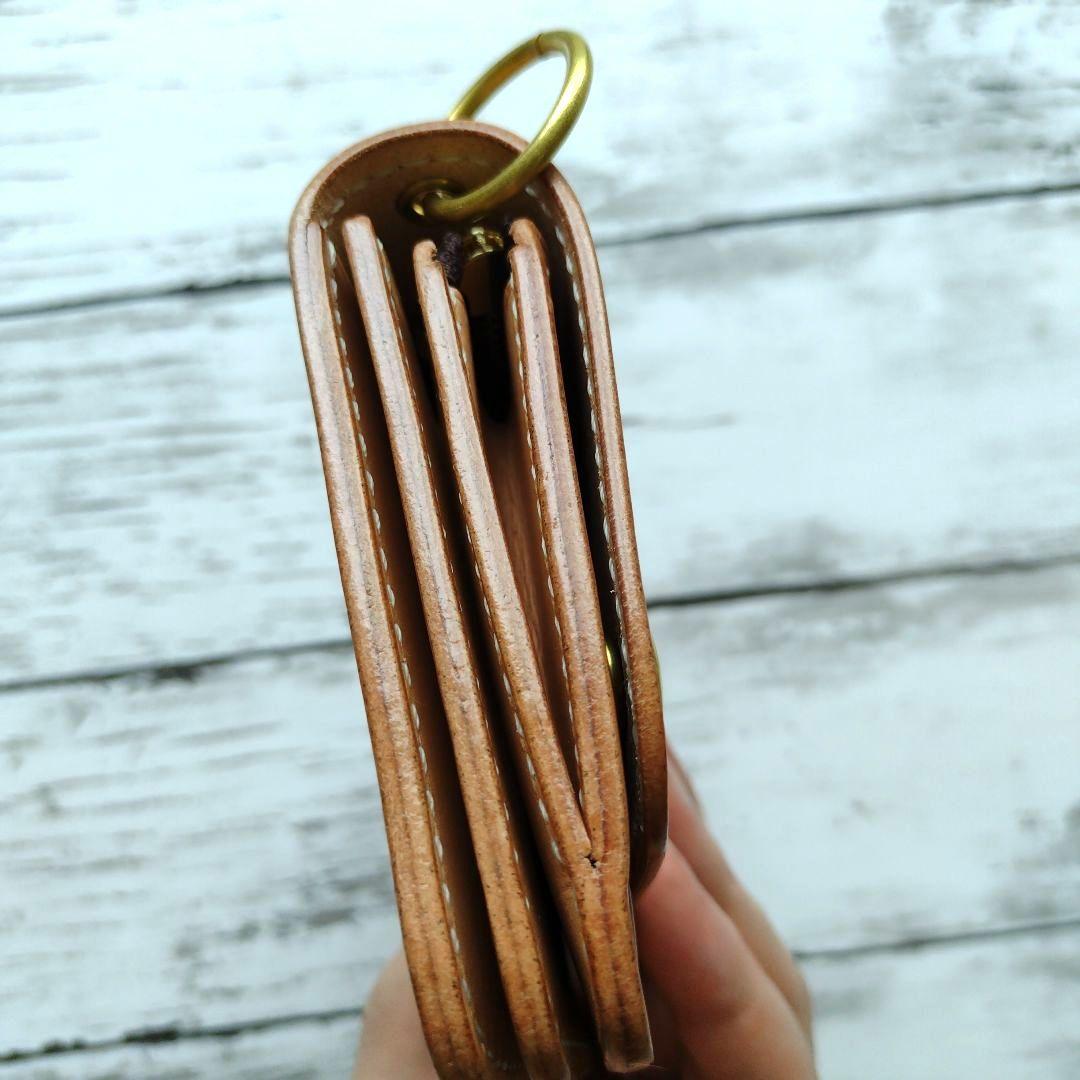 3層　ミドルトラッカー　ウォレット　イタリアンレザー