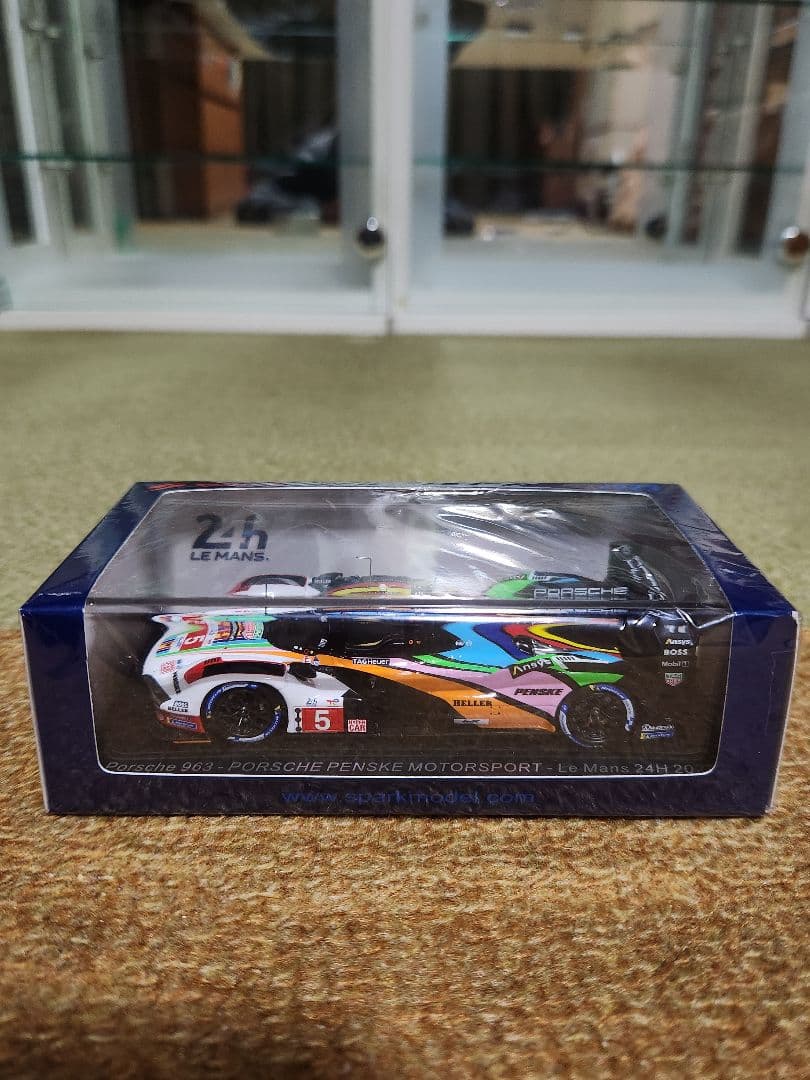 ミニカー 1/43 Spark Porsche 963 Penske LM 2023