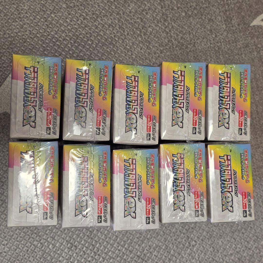 ポケモンカード テラスタルフェスex 10BOX シュリンク付き 新品未開封
