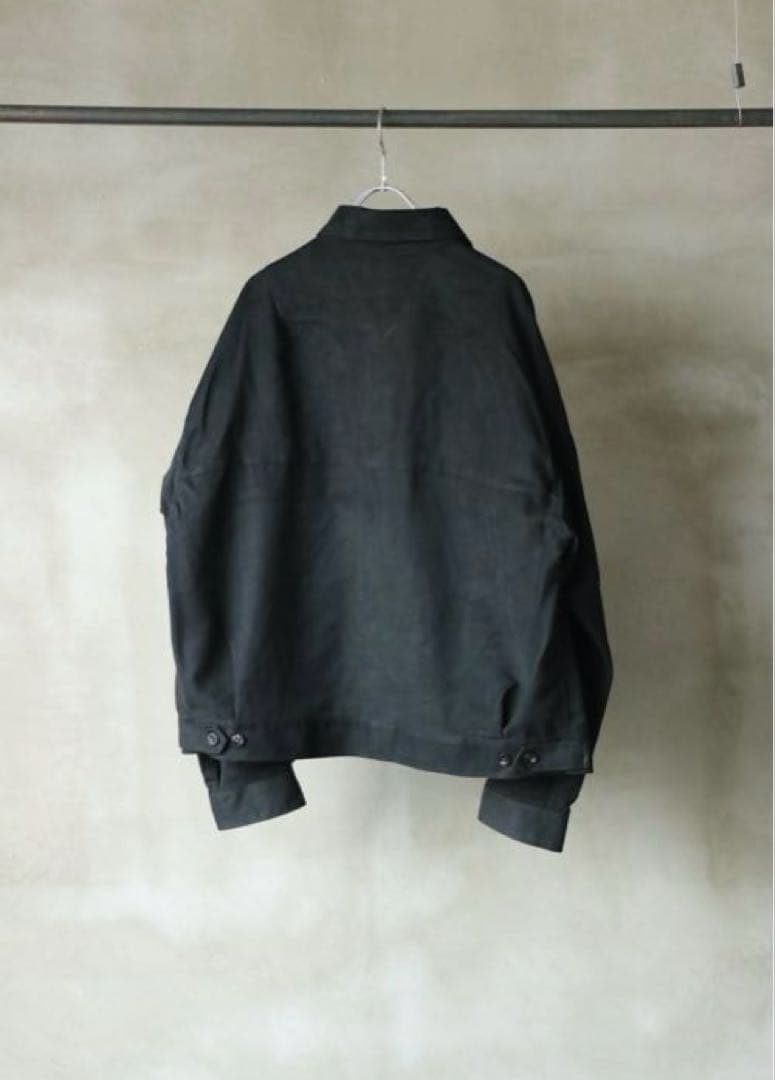 ジャケット・アウター Ancellm -VEGAN SUEDE WORK SHIRT BLOUSON