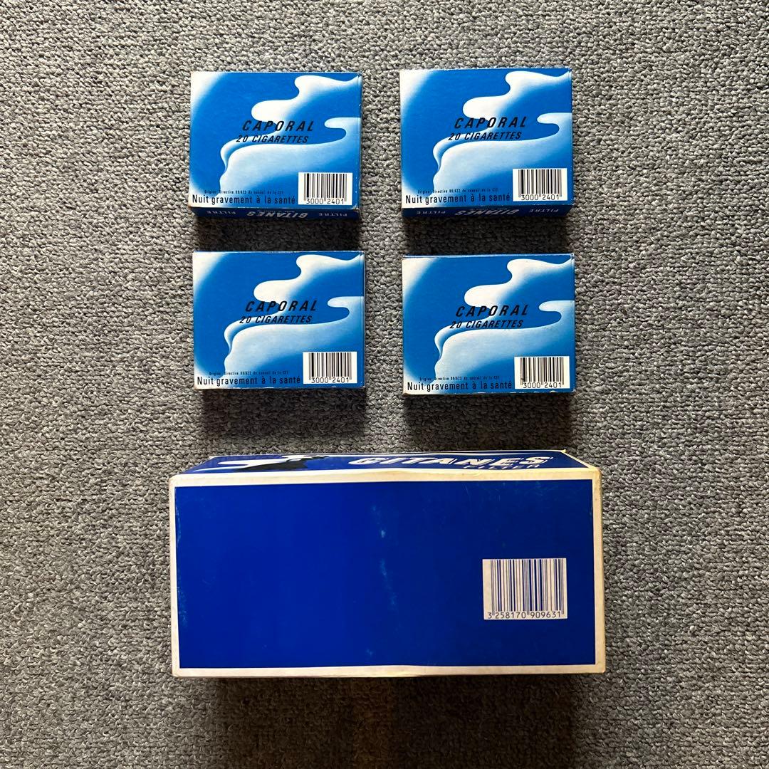 ジタン カポラル GITANES CAPORAL 空箱