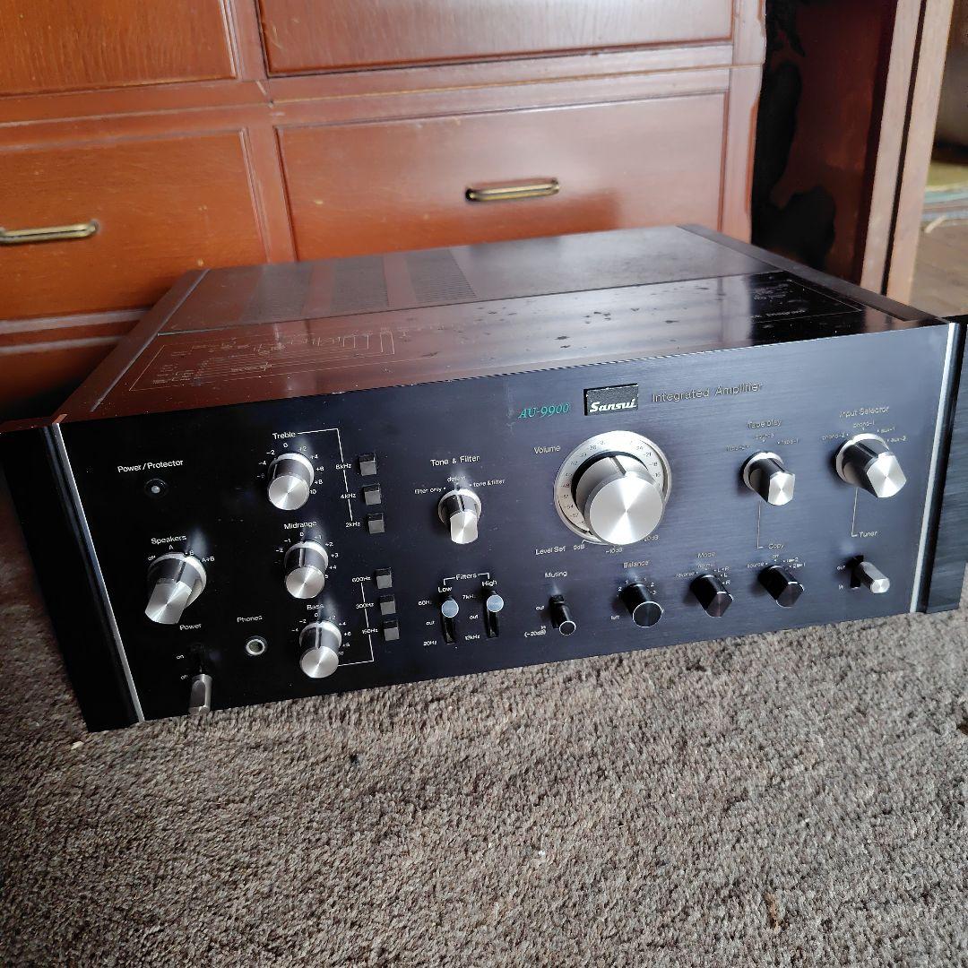 山水AU−9900 プリアンプ ブラック