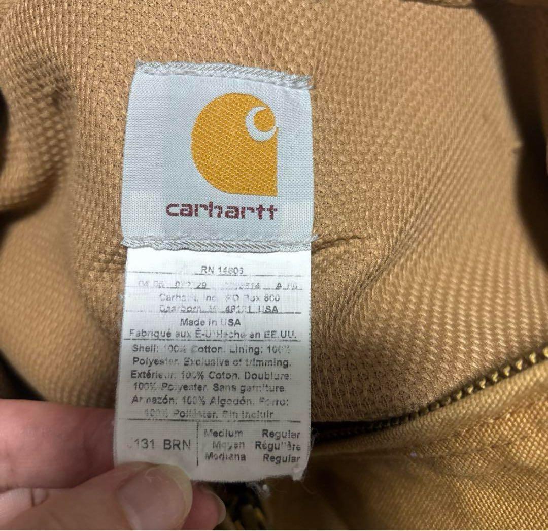 【USA製】カーハート アクティブジャケット キャラメル 2563